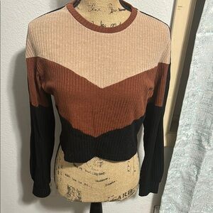 Colorblock Sweater